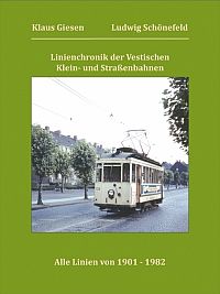Cover Linienchronik der Vestischen Klein- und Stra&szlig;enbahnen